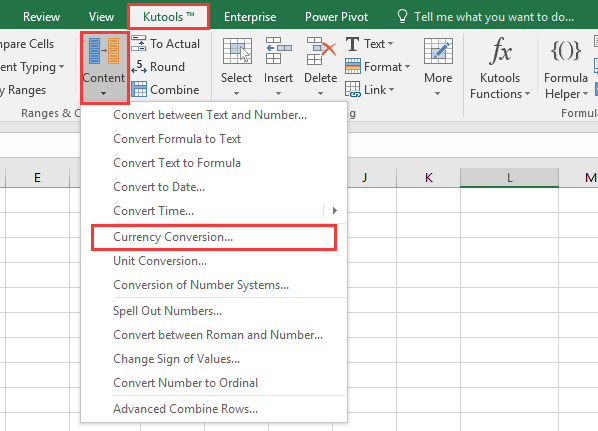 excel currency converter live